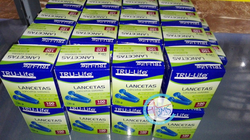 Tiras Reactivas Para Glucometro Tru Life (caja X 150 Uds)