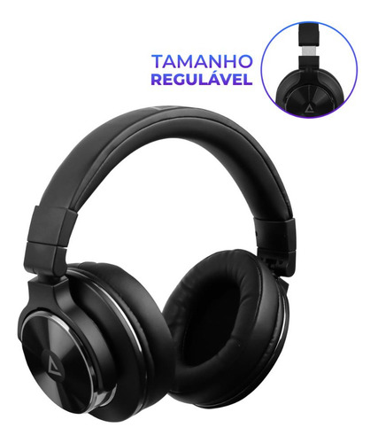Fone Estéreo Com Fio Para Estudo Escritório Duplo Conector