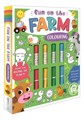 Libro Fun On The Farm Colouring - , Igloobooks