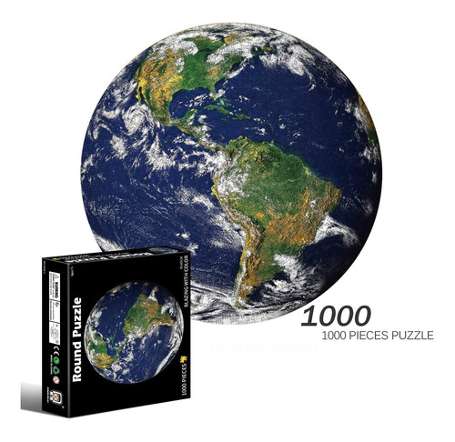 Puzzle Rendodo Mundo 1000 Pcs