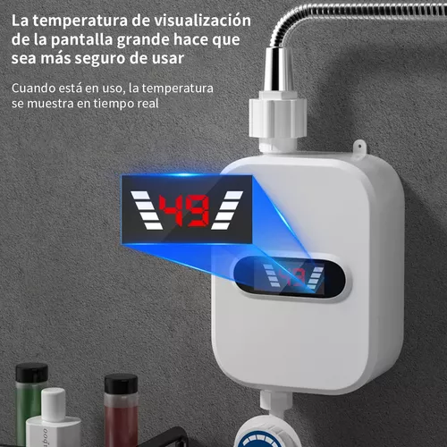 Calentador Instantaneo Eléctrico Calentador Con Ducha