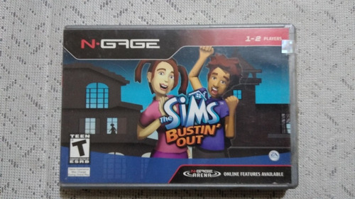 Nokia N Gage The Sims Bustin Out (no Sonic,nes,snes,n64,ps)