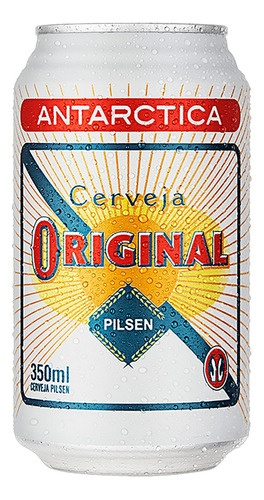 Cerveja Antarctica Original Pilsen lata 350ml