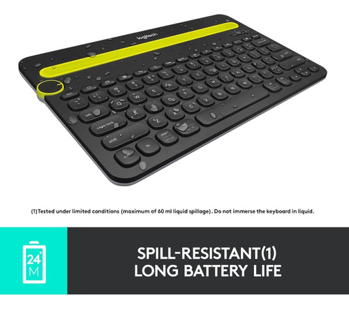 Teclado Logitech K480 Bluetooth Universal Wireles 920-006346