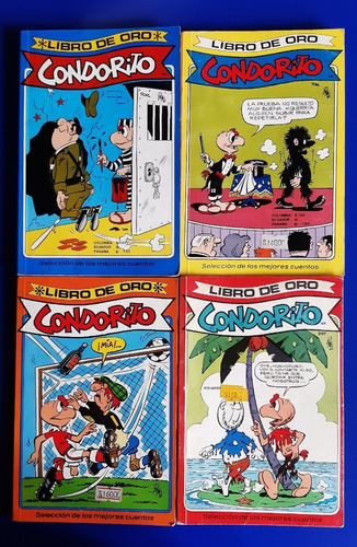 Set De 4 Revistas Condorito Libro De Oro Años 70