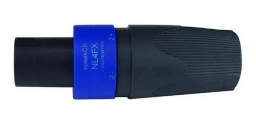 Imagem 4 de 5 de Conector Speakon Cabo Femea 4 Polos Com Trava Nl4fx Neutrik