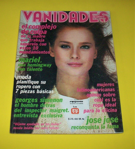 Jose Jose Daniela Romo Fernando Allende Revista Vanidades 79