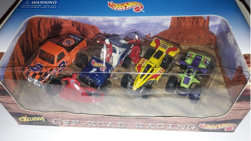 Hot Wheels Off-road Racing Exclusive Set De Juguete. 1997.