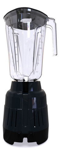 Licuadora 550w Vidrio 2l Botonera 10vel Bosstech B1 Negra Color Negro