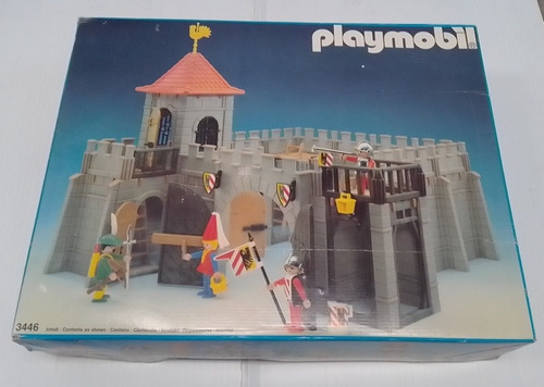 Playmobil Castillo Medieval Vintage En Caja 3446 Completo (Usado)