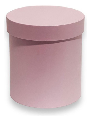 4 Caja Para Flores Y Regalos Carton Rígido Cilindro 15 Cm