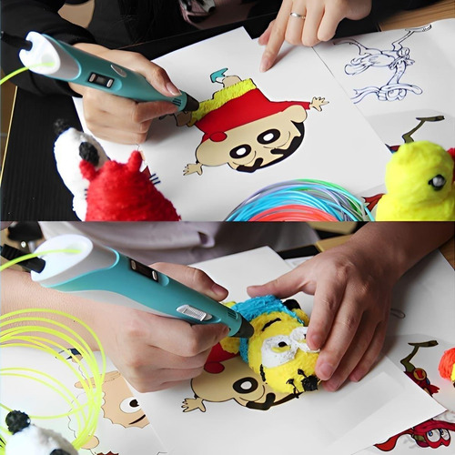Kit de recarga de bolígrafo 3D C/3 para juego infantil, regalo