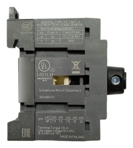 Ot25f3 Interruptor-seccionador Abb