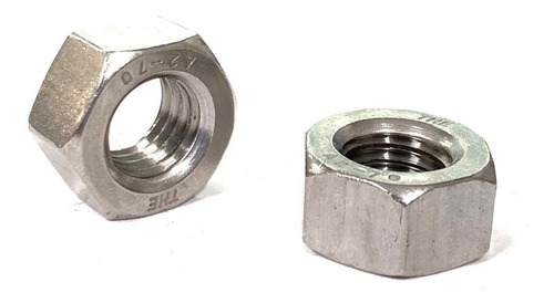 Porca Sextavada M12 X 1,75mm Inox 304 - 05 Peças