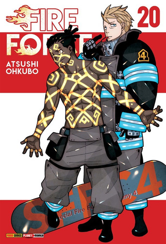 Fire Force Vol. 20, de Ohkubo, Atsushi. Editora Panini Brasil LTDA, capa mole em português, 2021