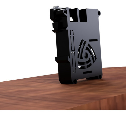 Kit 2un Case De Raspberry Pi 3 Com Suporte De Trilho Din