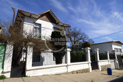 2 Pisos, 7 Dorm. Con Gran Patio En Valparaíso
