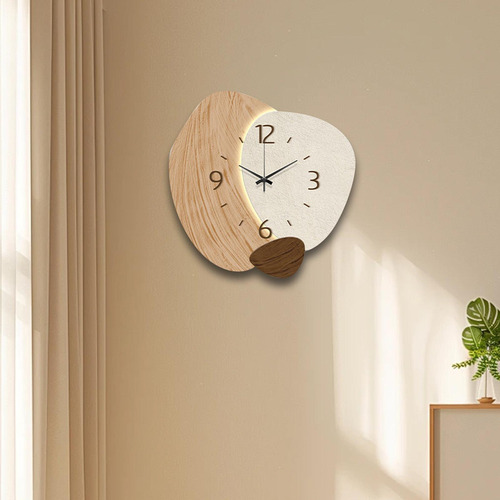 Dsv Reloj De Pared Silencioso, Reloj De Pared Para Marrón