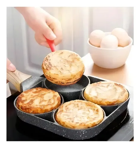 Sarten Antiadherente Desayunos Cocina Huevos Tortillas Negro