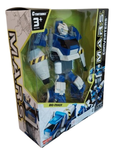 Muñeco Robot Camion Cemento 25cm Converters Transformer