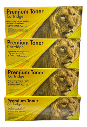 Juego De 4 Toner Generico (202a) Cf500a,cf501a,cf502a,cf503a