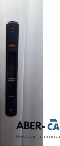 Ventana Balcón Módena Aluar Anodizado Natural 180x220 4mm
