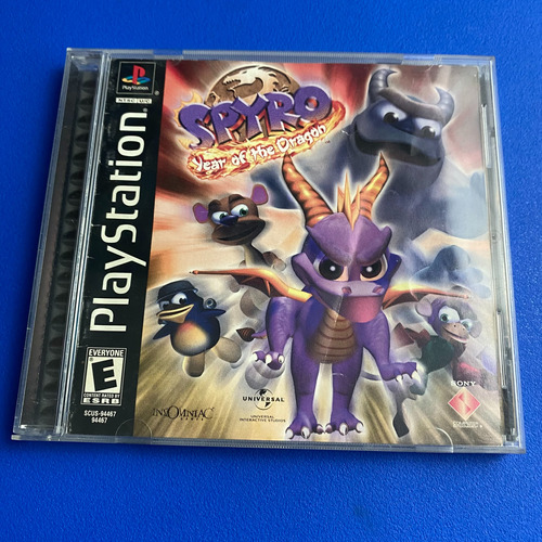 Spyro Year Of The Dragon Ps1 Playstation Original