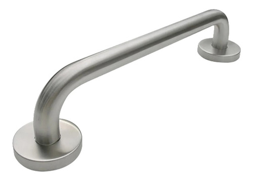 Imagen 4 de 4 de Manija Baño-puerta Barra Acero Inox De Seguridad 19x250 Mm
