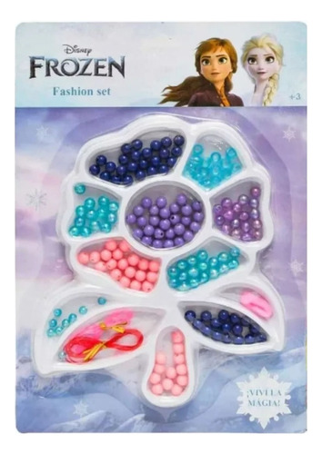 Set Bijouteri Frozen Con Forma De Flor Armar