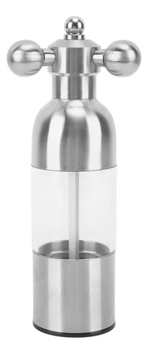 Rotor De Cerámica Recargable Profesional L Silver Pepper Mil