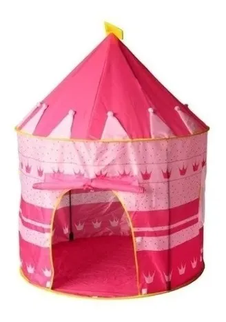 Carpa Castillo De Princesas Grande Rosada Y Violeta MercadoLibre