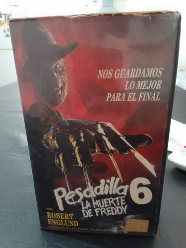 Pesadilla 6-la Muerte De Freddy-rachel Talalay-original-vhs (Usado)