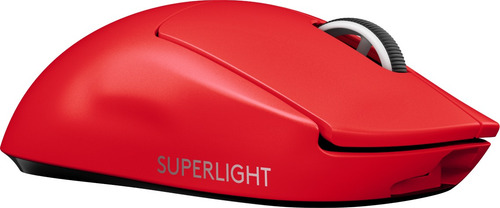 Imagen 4 de 7 de Mouse Gamer Logitech Pro X Superlight Inalambrico Rojo