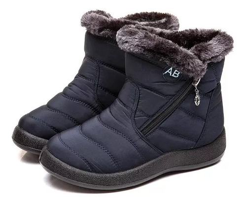 Botas De Nieve Impermeables Antideslizantes Cálidas Para Muj