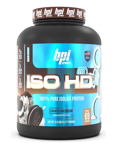 Proteina Bpi Iso Hd 5 Lbs 68 Servicios