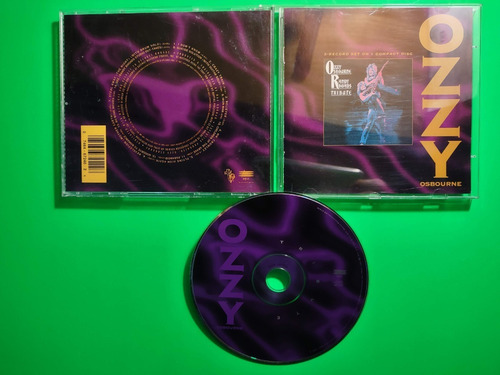 Ozzy Osbourne - Randy Rhoads Tribute (cd, 1995, E U A) (Usado)