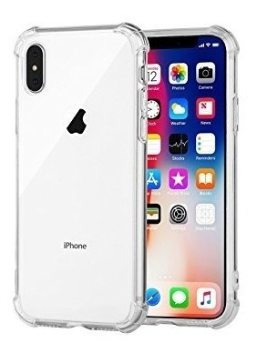 Forro Clear Transparente Antigolpe iPhone XR Xs Max