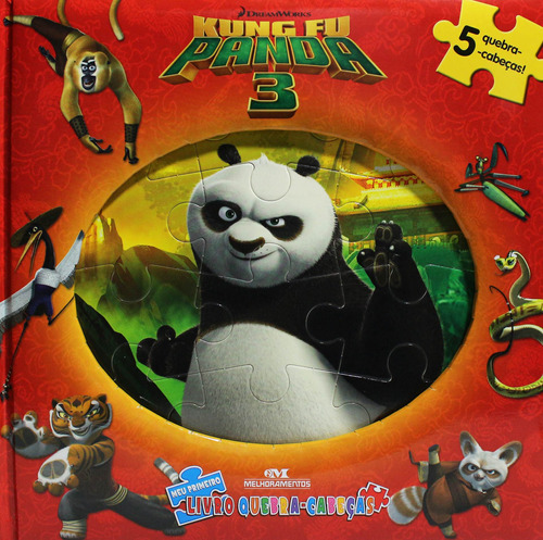 Kung Fu Panda 3: Meu Primeiro Livro Quebra-cabeças