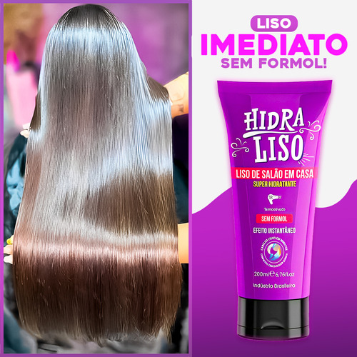 Hidra Liso Alisante Instantâneo Rápido