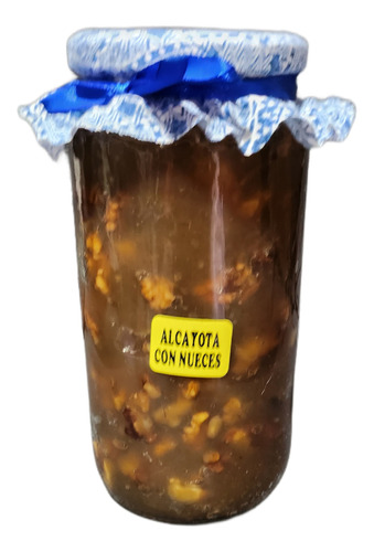 Alcayotas Con Nueces Frasco Un Kilo