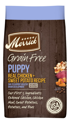 Merrick Alimento Seco Para Cachorros Sin Cereales De Primera