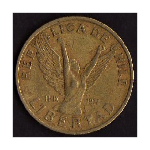 Moneda Chile 10 Pesos 1982 (#1)