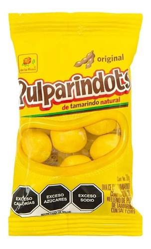 10 Pzas Dulce De Tamarindo Pulparindo Pulparindots Original