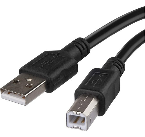 Cable Para Impresora Usb-a 2.0 A Usb-b Trautech De 3 Metros