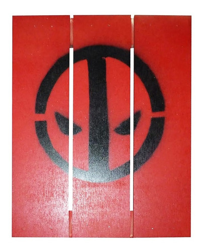 Placa Decorativa Deadpool