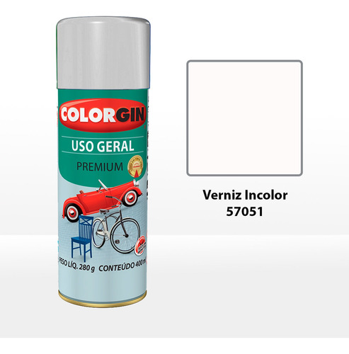 Colorgin Uso Geral Premium Verniz Incolor