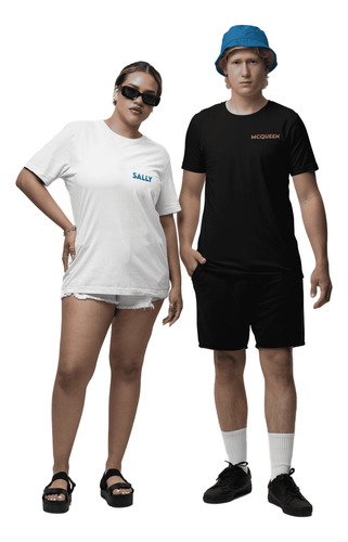 Kit Casal Camisetas Relâmpago Mcqueen E Sally Carrera