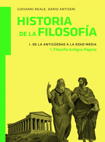 Libro Historia De La Filosofía I. De La Antigüedad A La Edad