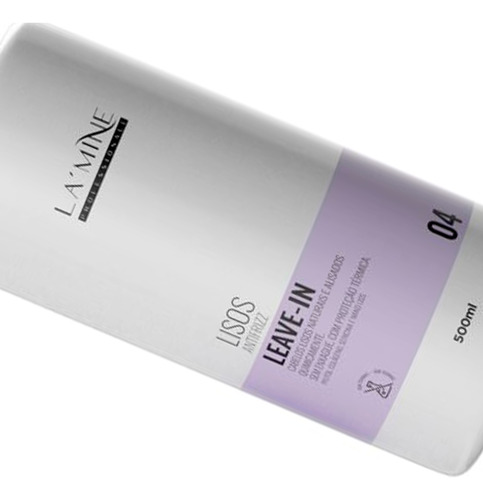 Kit Máscara + Leave-in Lisos Lamine 2x500ml