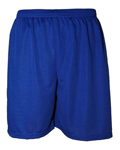 Calção Esportivo Liso Short Futebol C/ 15 Pçs